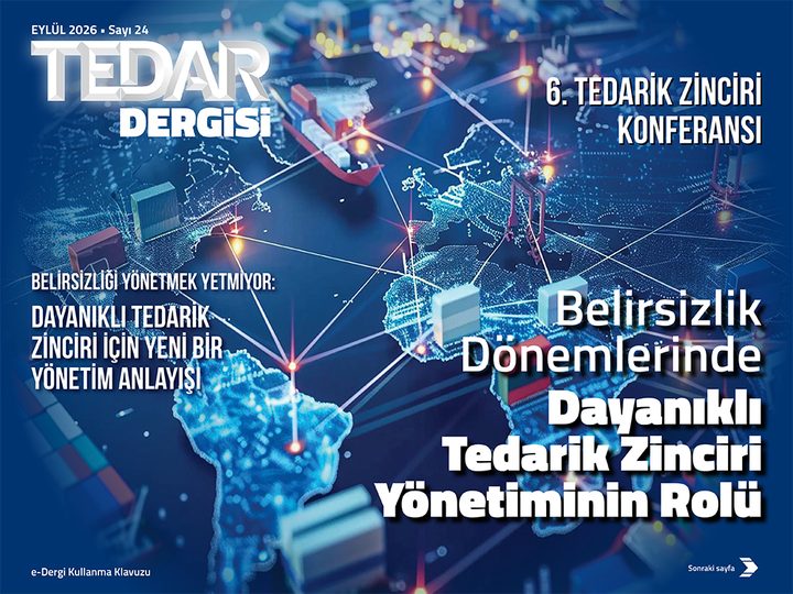 TEDAR Dergisi, Eylül 2026 e-dergi kapağı